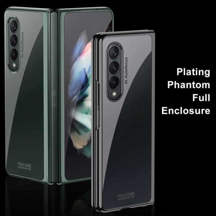GKK - GKK Samsung Galaxy Z Fold3 5G Fodral i PC - Svart