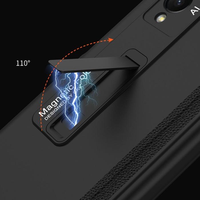 GKK - GKK Samsung Galaxy Z Fold3 5G Fodral PC - Guld