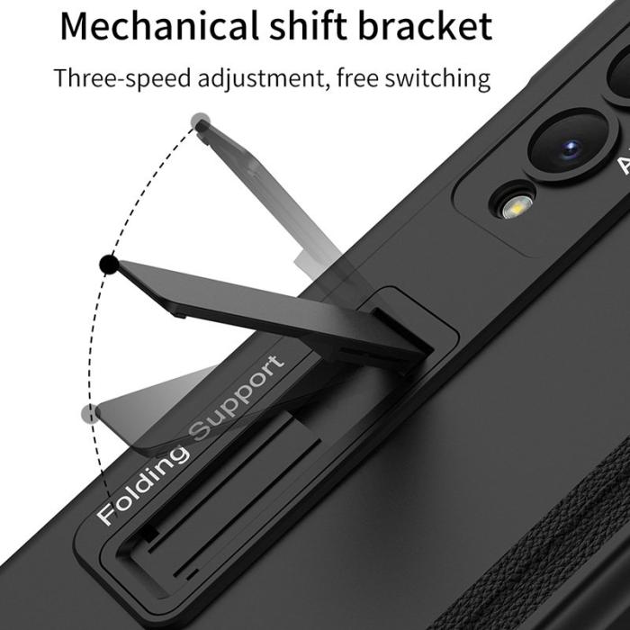 GKK - GKK Samsung Galaxy Z Fold4 Fodral Hård PC - Champagne Gold