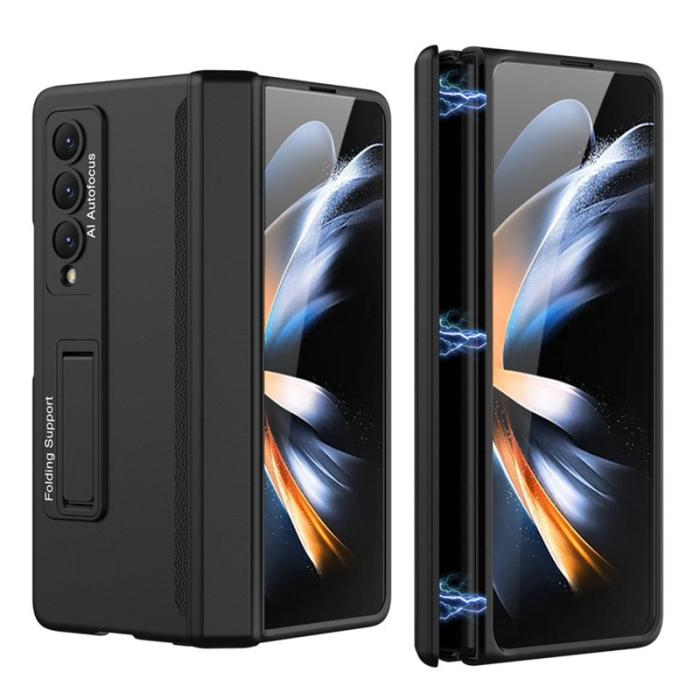 GKK - GKK Samsung Galaxy Z Fold4 Fodral Hård PC - Svart