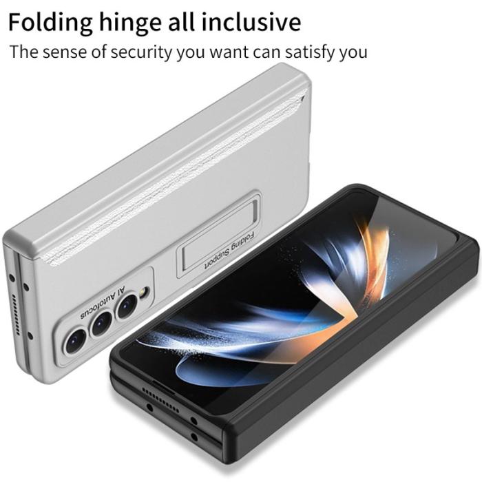 GKK - GKK Samsung Galaxy Z Fold4 Fodral Hård PC - Svart
