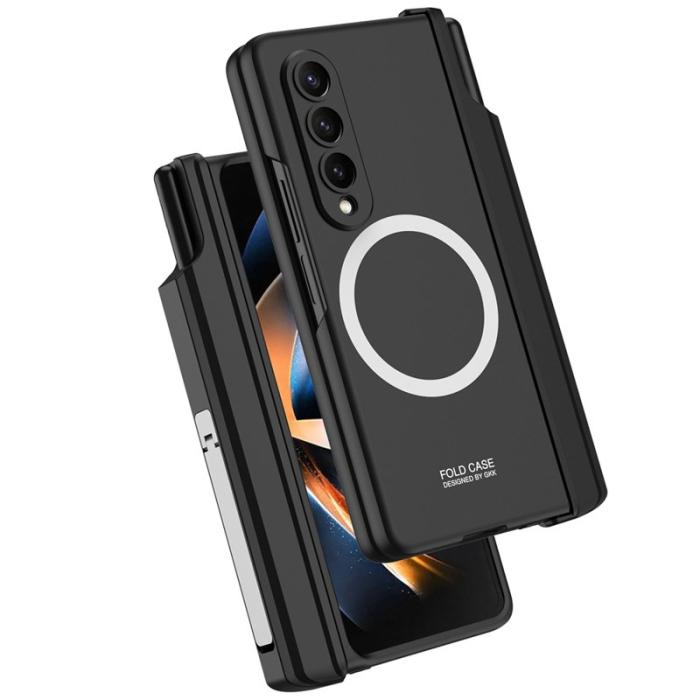 GKK - GKK Samsung Galaxy Z Fold4 Fodral - Hård PC - Vinröd