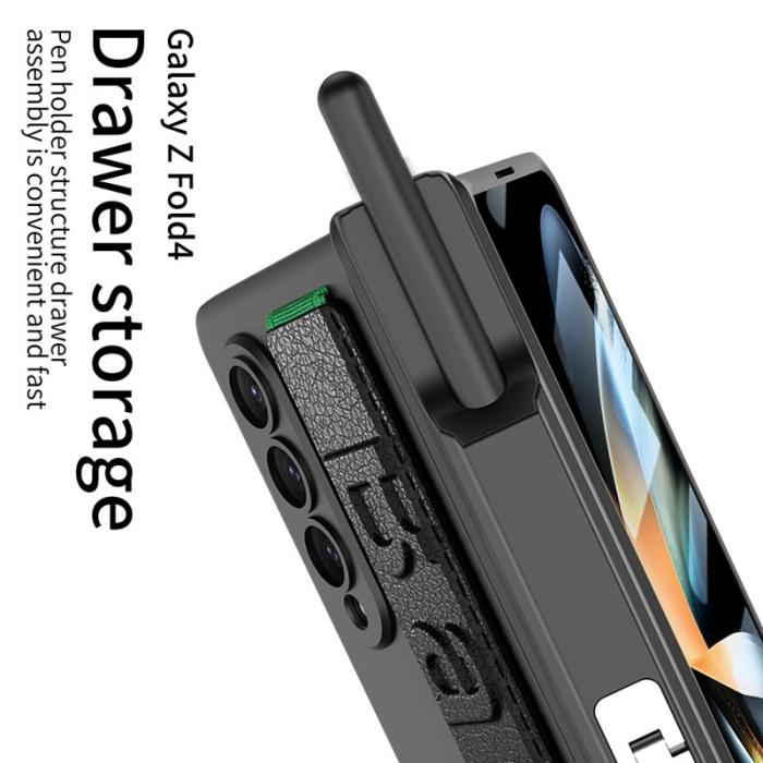 GKK - GKK Samsung Galaxy Z Fold4 Fodral PC - Grön