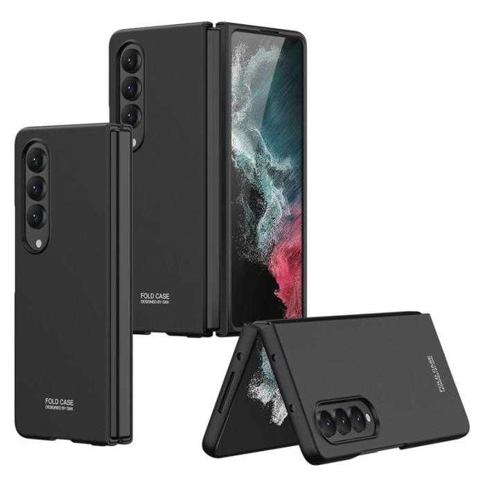 GKK - GKK Samsung Galaxy Z Fold4 Fodral Ultra-slim Hård PC - Svart
