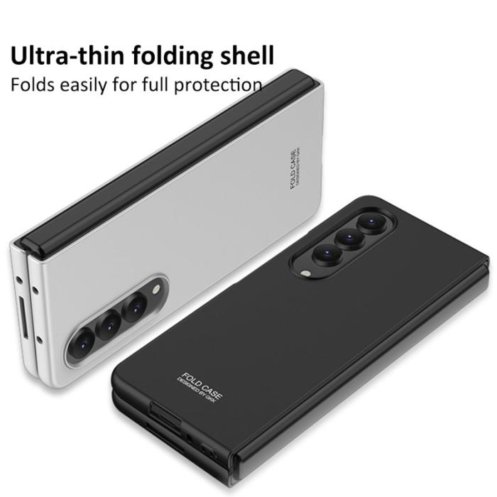 GKK - GKK Samsung Galaxy Z Fold4 Fodral Ultra-slim Hård PC - Svart