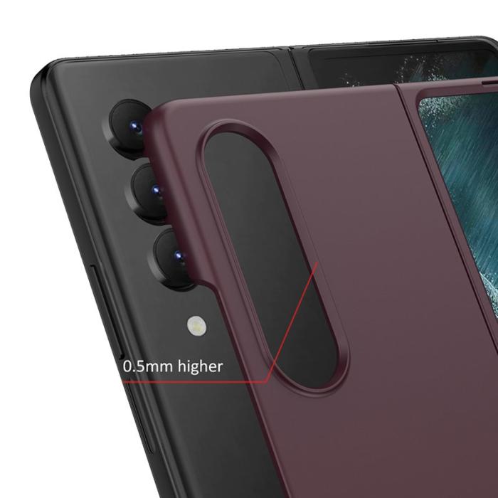 GKK - GKK Samsung Galaxy Z Fold4 Fodral Ultra-slim Hård PC - Svart