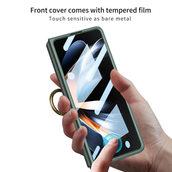 GKK - GKK Samsung Galaxy Z Fold4 Fodral Ultra Slim PC - Grå