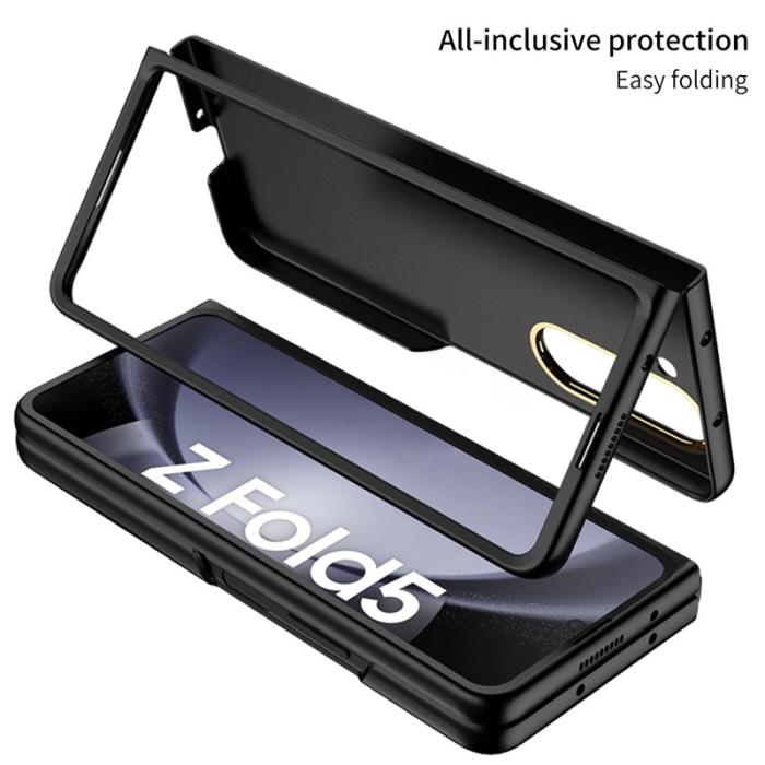 GKK - GKK Samsung Galaxy Z Fold5 Fodral Hård PC Matte - Blå