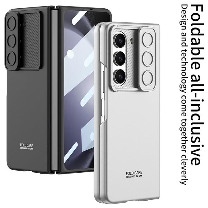 GKK - GKK Samsung Galaxy Z Fold5 Fodral Hård PC Ultra Slim - Svart