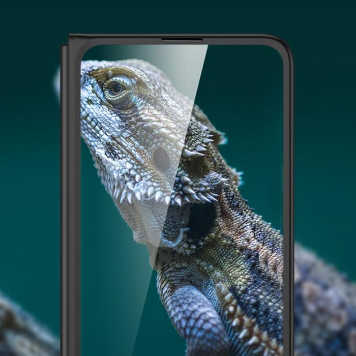 GKK - GKK Samsung Galaxy Z Fold5 Fodral Hard PC - Silver