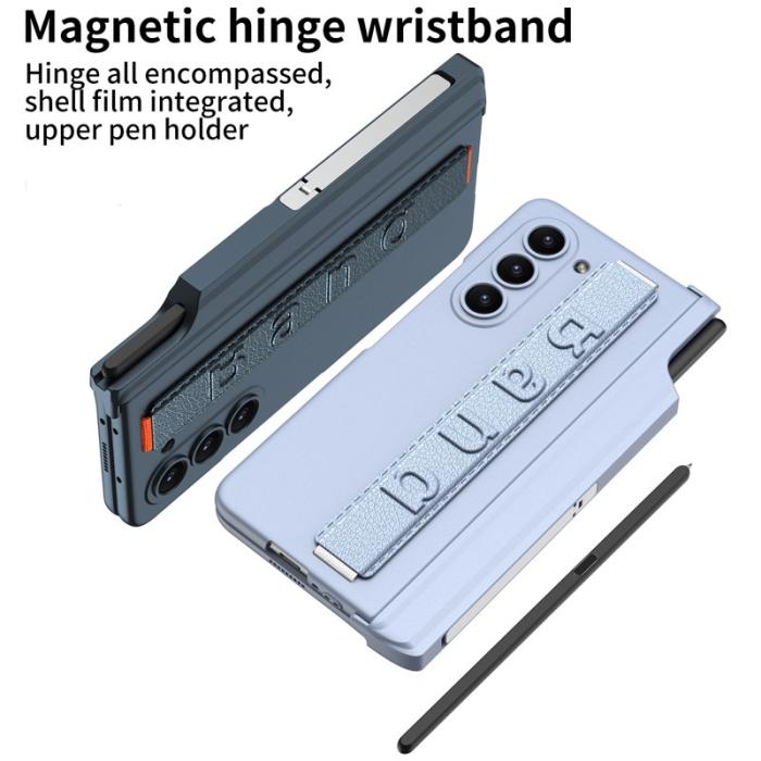 GKK - GKK Samsung Galaxy Z Fold5 Fodral PC - Baby Blue