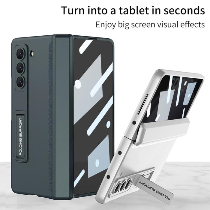 GKK - GKK Samsung Galaxy Z Fold5 Fodral PC - Silver