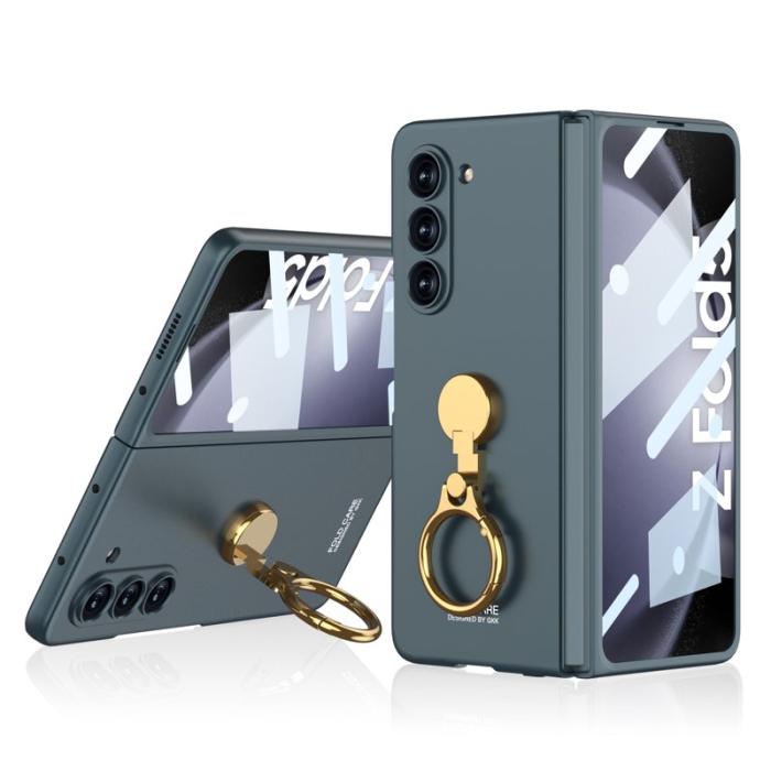 GKK - GKK Samsung Galaxy Z Fold5 Fodral - Ultra Tun - Grön