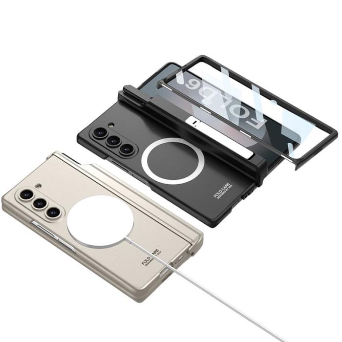 GKK - GKK Samsung Galaxy Z Fold6 5G Fodral Kickstand PC - Grön