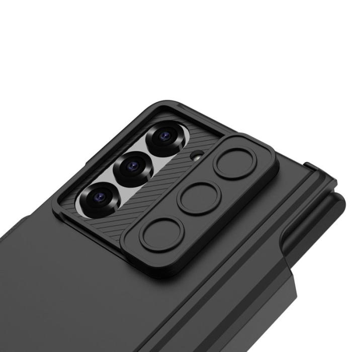 GKK - GKK Samsung Galaxy Z Fold6 5G Fodral - PC - Kickstand - Grå