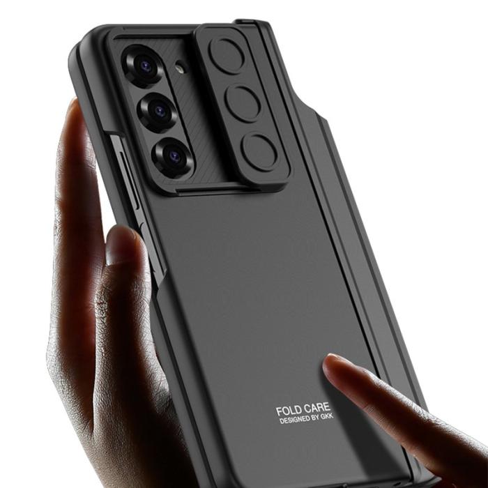 GKK - GKK Samsung Galaxy Z Fold6 5G Fodral - PC - Kickstand - Grön