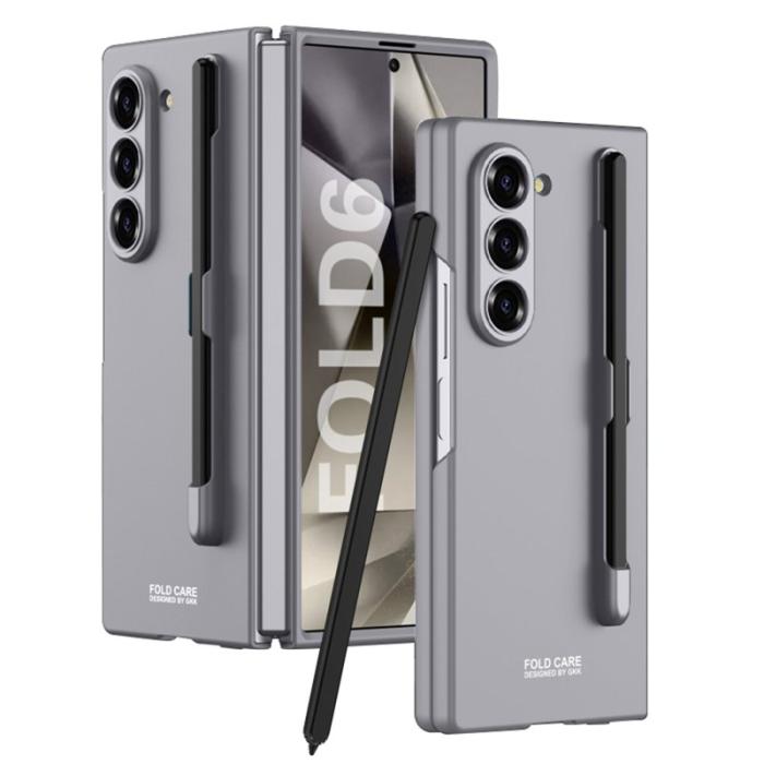 GKK - GKK Samsung Galaxy Z Fold6 Fodral Anti-Drop PC - Grå