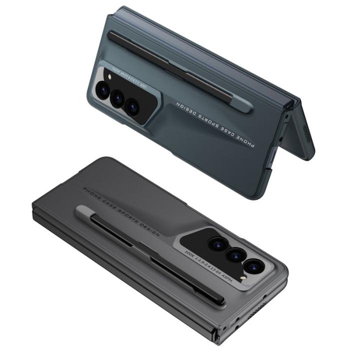 GKK - GKK Samsung Galaxy Z Fold6 Fodral Anti-Drop PC+PU - Grön