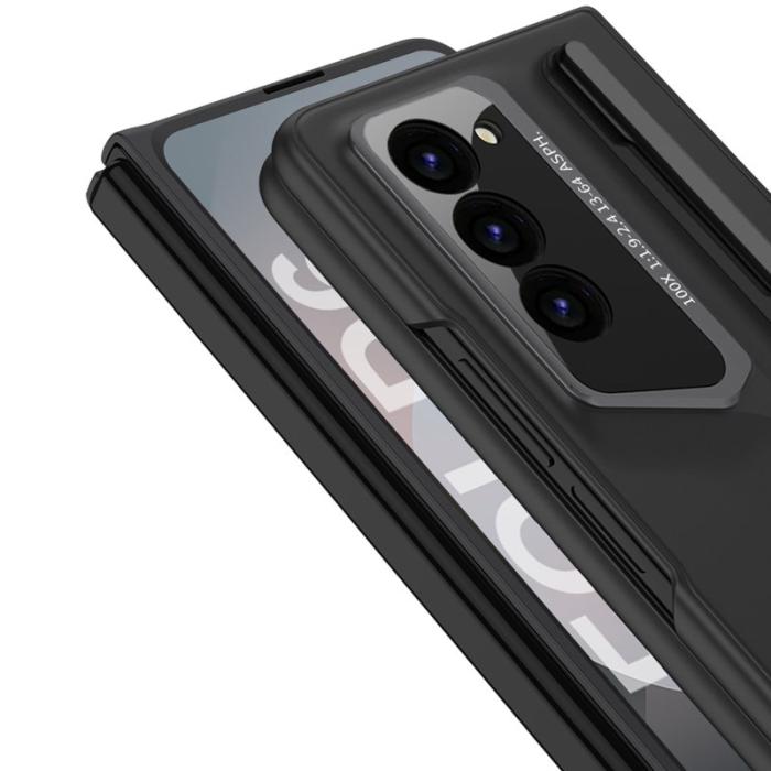 GKK - GKK Samsung Galaxy Z Fold6 Fodral Anti-Drop PC+PU - Titanium Grey