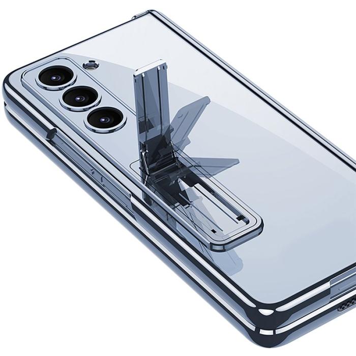 GKK - GKK Samsung Galaxy Z Fold6 Fodral Electroplating PC - Grå