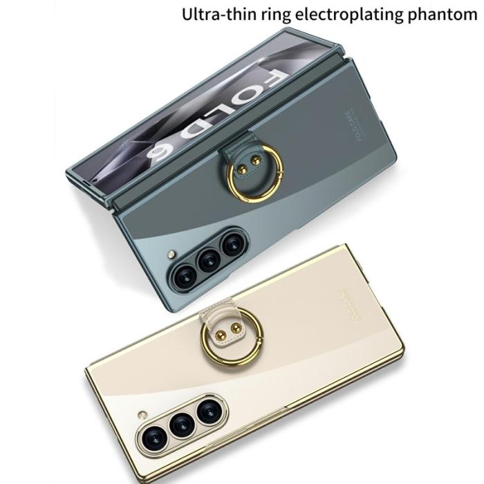 GKK - GKK Samsung Galaxy Z Fold6 Fodral Hård PC - Grön