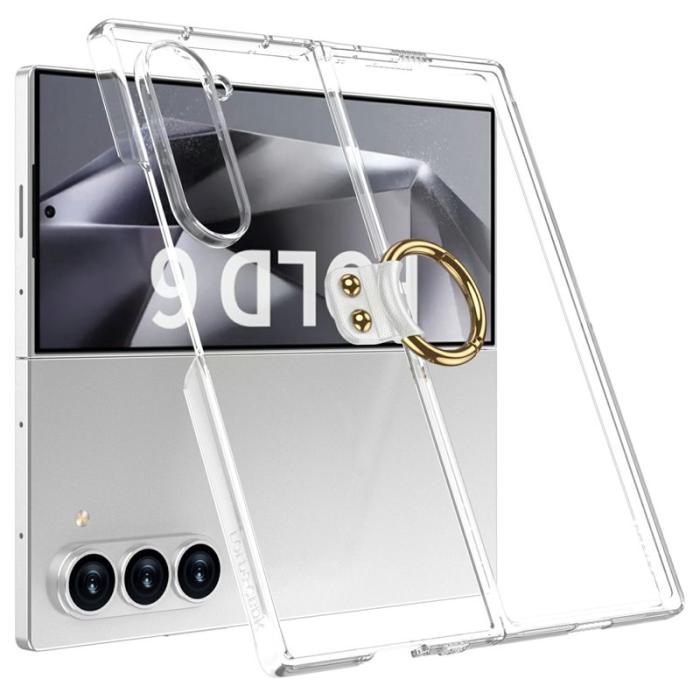 GKK - GKK Samsung Galaxy Z Fold6 Fodral - Hård PC - Transparent
