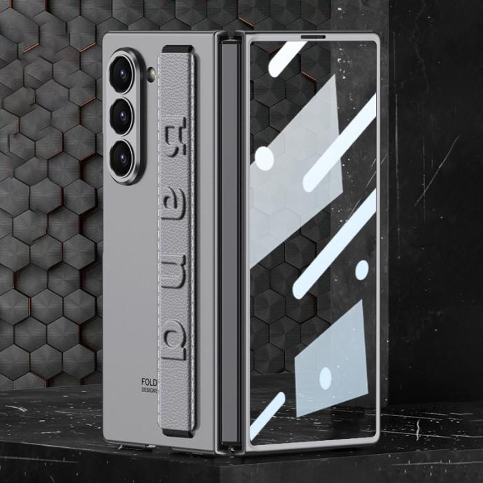 GKK - GKK Samsung Galaxy Z Fold6 Fodral Hard PC - Grå
