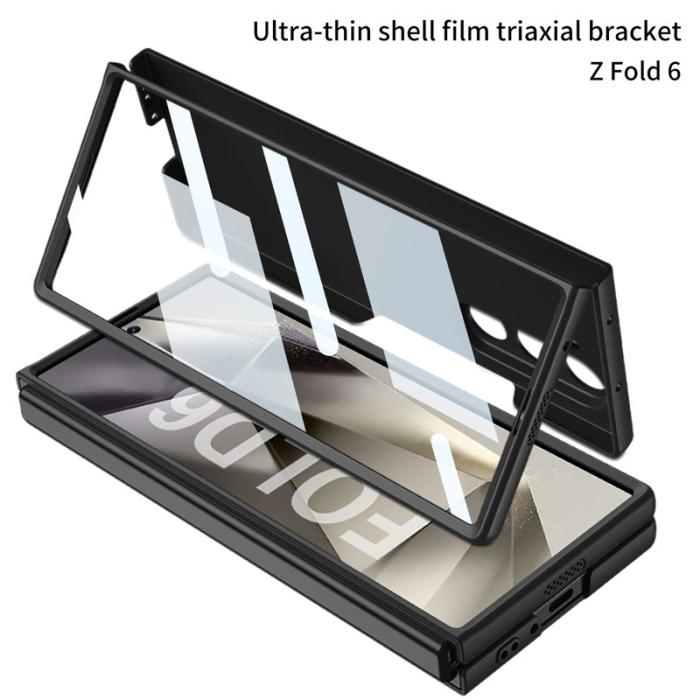 GKK - GKK Samsung Galaxy Z Fold6 Fodral Hard PC - Shockproof - Grön