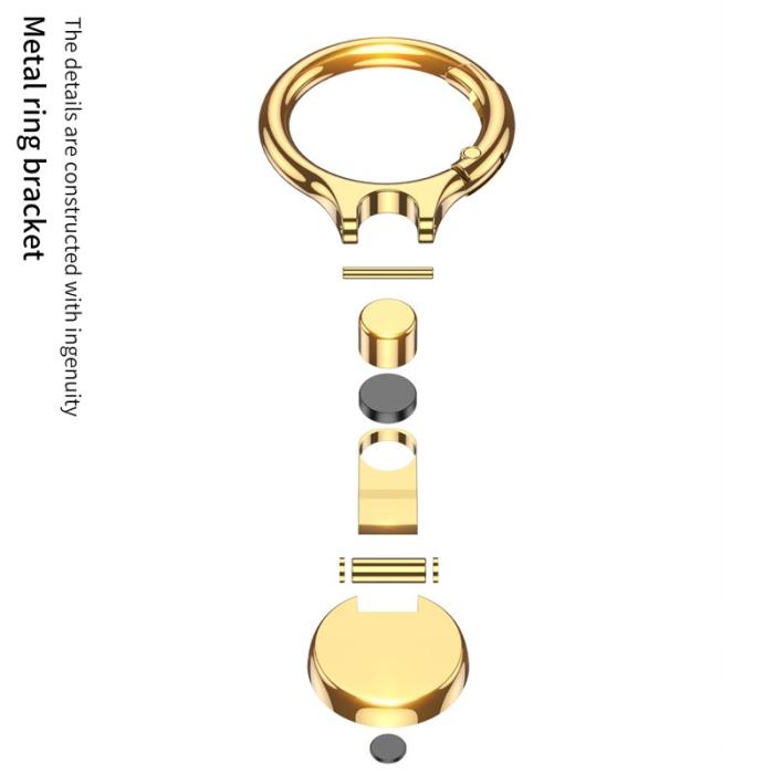 GKK - GKK Samsung Galaxy Z Fold6 Fodral Hard PC Shockproof - Svart