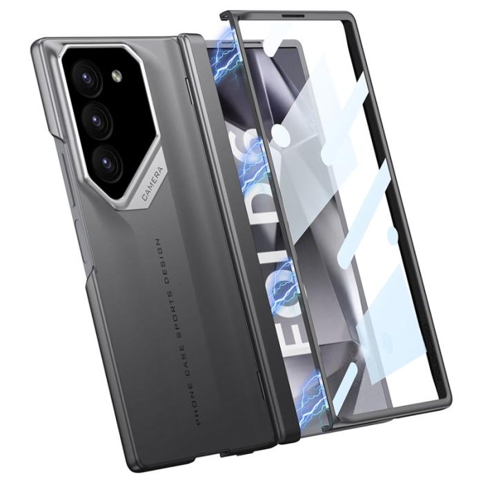 GKK - GKK Samsung Galaxy Z Fold6 Fodral Hinge Protection - Grå