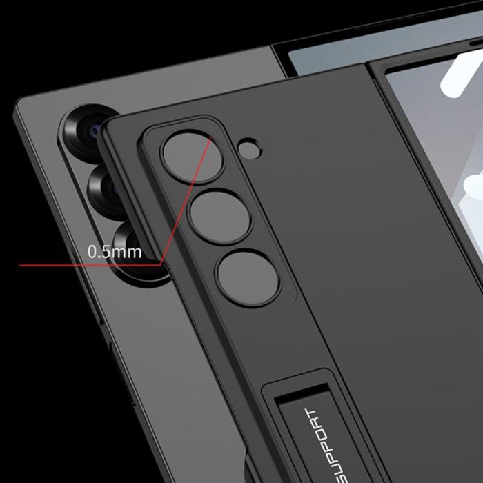 GKK - GKK Samsung Galaxy Z Fold6 Fodral Kickstand Ultra Thin - Grå