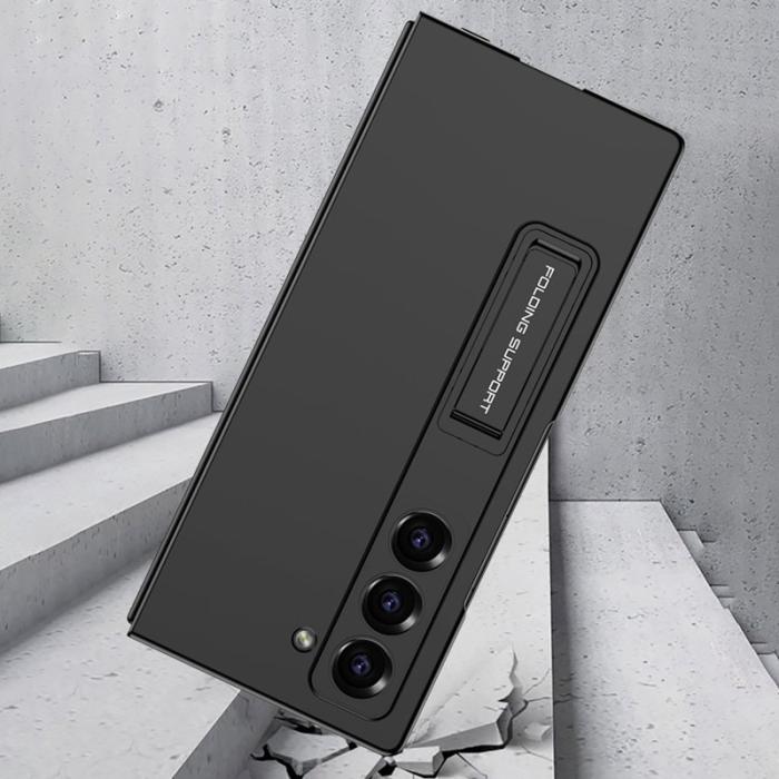 GKK - GKK Samsung Galaxy Z Fold6 Fodral Kickstand Ultra Thin - Grå