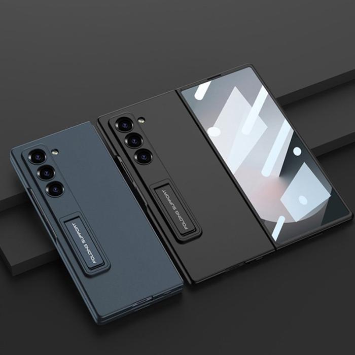 GKK - GKK Samsung Galaxy Z Fold6 Fodral Kickstand Ultra Thin - Grå