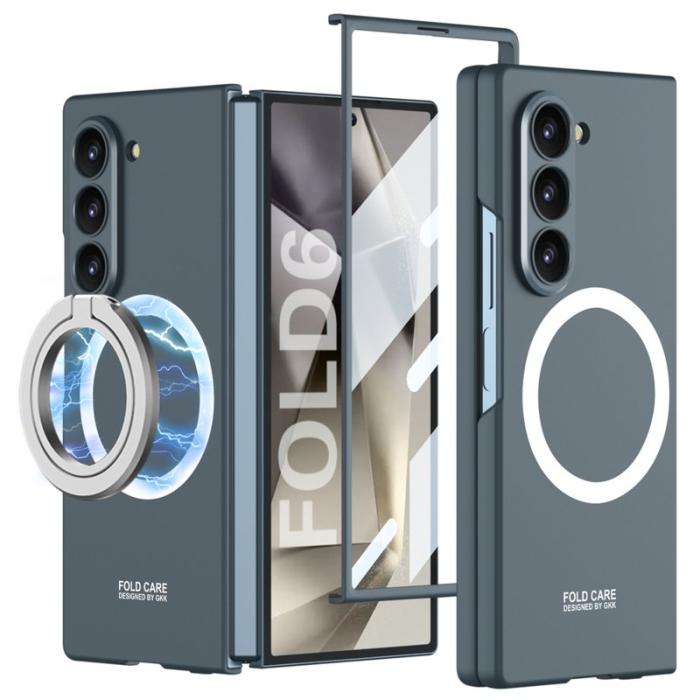 GKK - GKK Samsung Galaxy Z Fold6 Fodral PC - Magnetisk - Grön