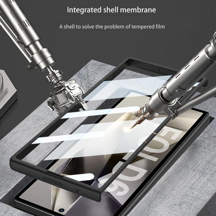 GKK - GKK Samsung Galaxy Z Fold6 Fodral PC - Magnetisk - Svart