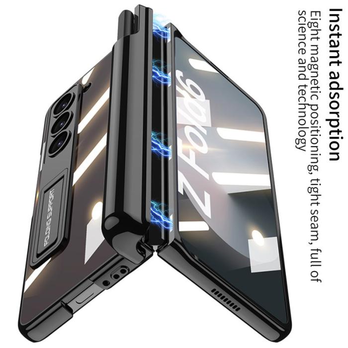 GKK - GKK Samsung Galaxy Z Fold6 Fodral PC med Pencil Slot - Svart