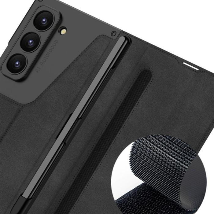 GKK - GKK Samsung Galaxy Z Fold6 Fodral - PC+PU - Grön