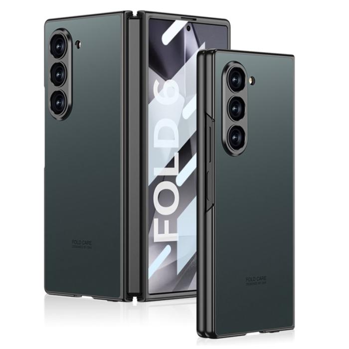 GKK - GKK Samsung Galaxy Z Fold6 Fodral PC+PU - Skyddande - Grön