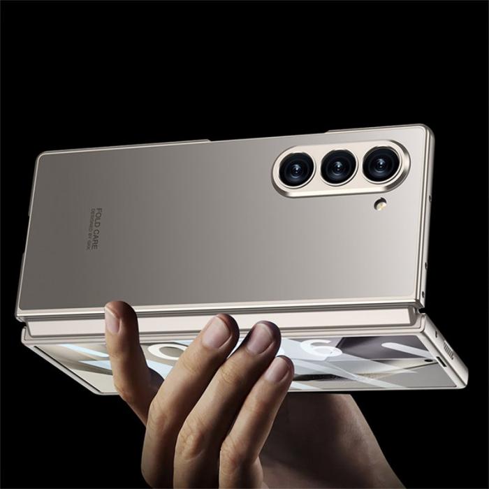 GKK - GKK Samsung Galaxy Z Fold6 Fodral PC+PU - Skyddande - Grön