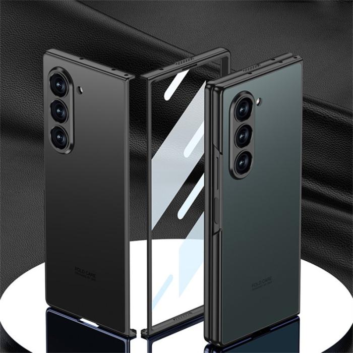 GKK - GKK Samsung Galaxy Z Fold6 Fodral PC+PU - Skyddande - Grön