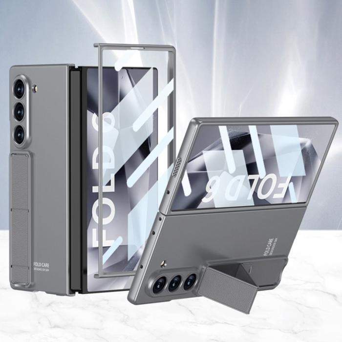 GKK - GKK Samsung Galaxy Z Fold6 Fodral Shockproof PC - Grå