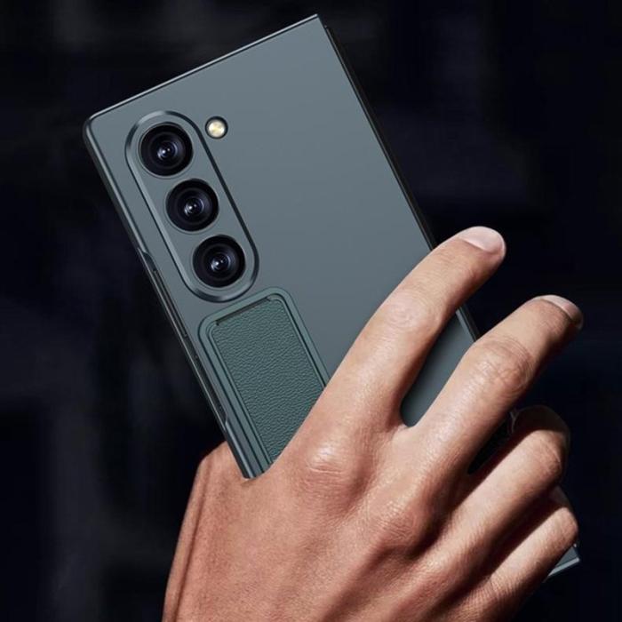 GKK - GKK Samsung Galaxy Z Fold6 Fodral Shockproof PC - Titanium Grey