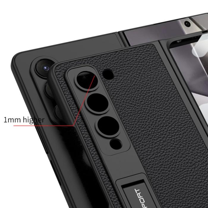 GKK - GKK Samsung Galaxy Z Fold6 Fodral Shockproof PC+PU - Kolfiber