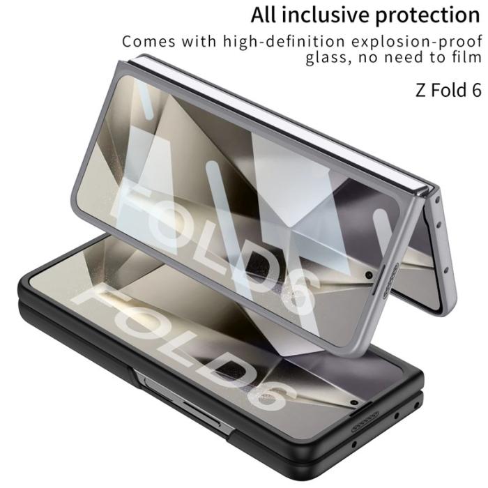 GKK - GKK Samsung Galaxy Z Fold6 Fodral - Ultra Tunna PC - Svart
