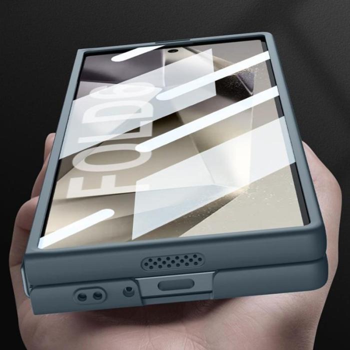 GKK - GKK Samsung Galaxy Z Fold6 Fodral - Ultra Tunna PC - Titanium Grey