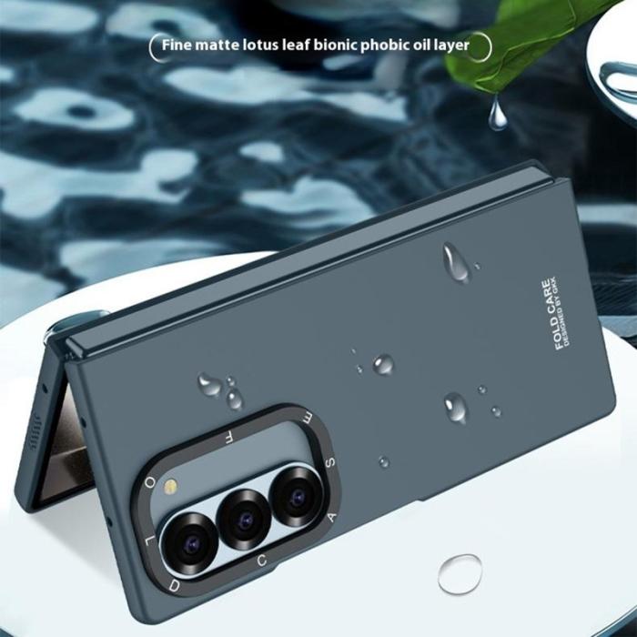 GKK - GKK Samsung Galaxy Z Fold6 Fodral - Ultra Tunna PC - Vinröd