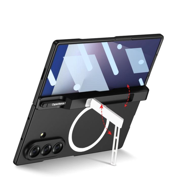 GKK - GKK Samsung Galaxy Z Fold7 5G Fodral - Magnetiskt - Grå