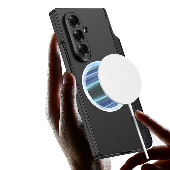 GKK - GKK Samsung Galaxy Z Fold7 5G Fodral - Magnetiskt - Grå