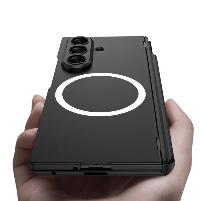 GKK - GKK Samsung Galaxy Z Fold7 5G Fodral - Magnetiskt - Grå