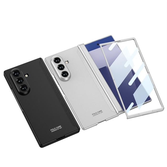 GKK - GKK Samsung Galaxy Z Fold7 Fodral KonstLäder - Mint Grön
